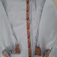 Оригинални мъжки ризи с дълъг  ръкав  MARCO MANZINI и SALVATORE PICCOLO, снимка 6 - Ризи - 20249072