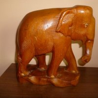 Уникален, голям ръчно изработен слон , снимка 6 - Статуетки - 19052697