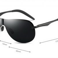 Слънчеви очила - Porsche Design - Silver Black. , снимка 7 - Слънчеви и диоптрични очила - 11774625