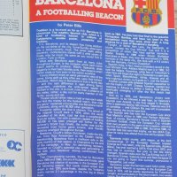 Тотнъм Хотспър - Барселона оригинална футболна програма от турнира за КНК през 1982 г. - полуфинал, снимка 4 - Фен артикули - 25385970