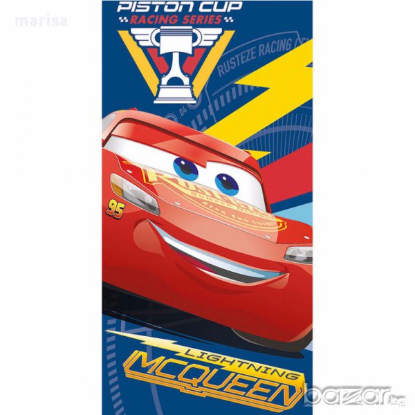 Плажна кърпа Макуин Disney Cars Piston  -4097, снимка 1