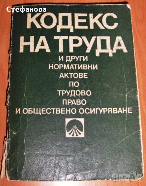 Кодекс на труда от времето на социализма, снимка 1