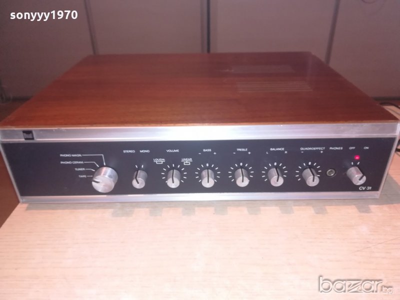 ПОРЪЧАН-dual cv31 amplifier-made in germany-внос швеицария, снимка 1