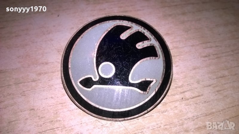 ❤️skoda-4см-РЕТРО метална емблема, снимка 1