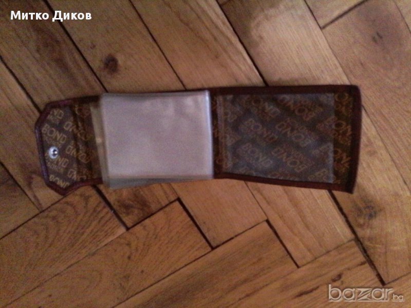 Кожен калъф за визитки, снимка 1