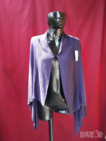 Нова лилава жилетка тип наметка Л/ХЛ , снимка 1