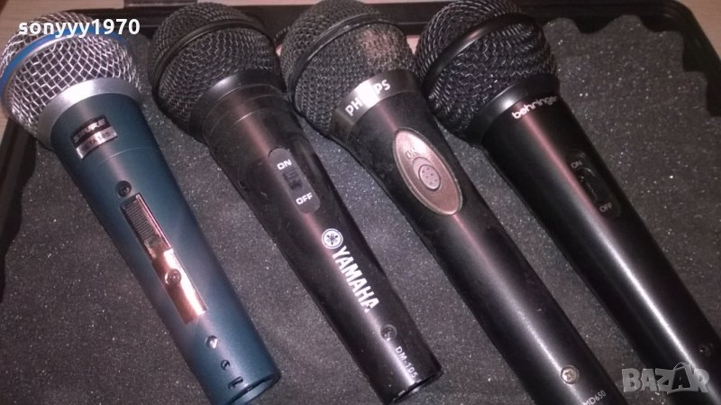 shure yamaha philips behringer-микрофони-внос швеицария, снимка 1