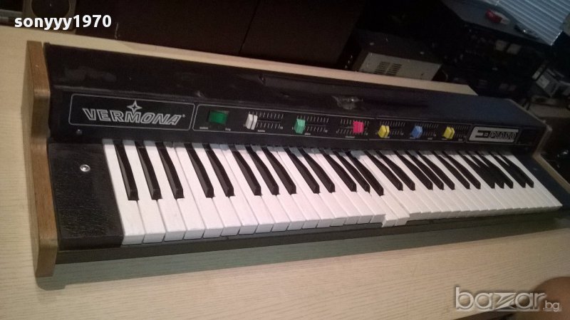 Vermona e-piano made in ddr-ретро класика за ремонт-внос швеицария, снимка 1