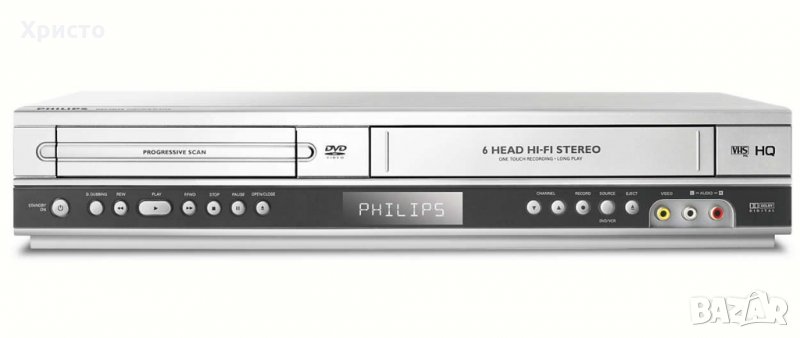 PHILIPS DVD&VCR combo, снимка 1