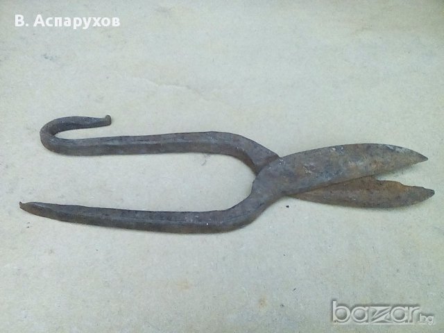Стара ножица за  ламарина , снимка 3 - Други инструменти - 17541151