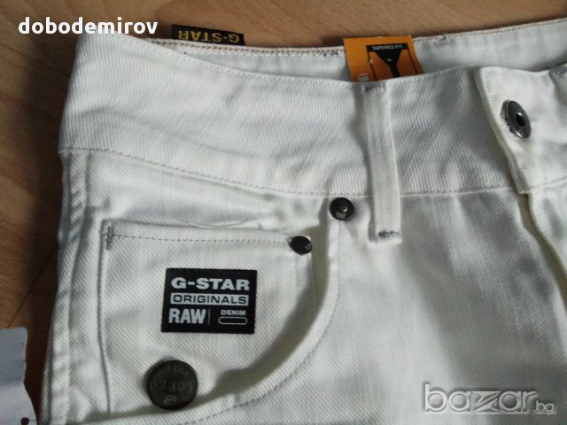 Нови дънки G-Star ARC loose TAPERED - white оригинал, снимка 12 - Дънки - 17143772