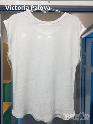 Ленена тениска MILA BRANT, снимка 5 - Тениски - 24862562