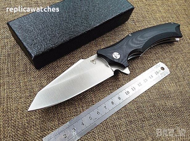 сгъваем нож стомана 440с , снимка 1