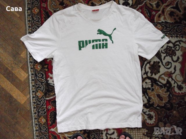 Тениски PUMA   мъжки,Л-ХЛ-2ХЛ  /зелена,синя,сива/, снимка 9 - Тениски - 25886976