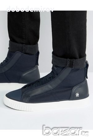 Нови кецове G-Star RAW Scuba Mix Dark Navy оригинал, снимка 2 - Кецове - 18936444