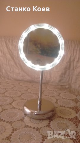 Козметично огледало с LED осветление, снимка 3 - Други стоки за дома - 22895160