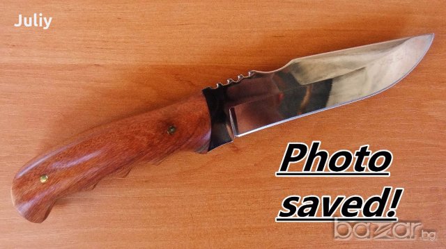 Ловен нож Левь/Пантера/Орель, снимка 3 - Ножове - 19427437