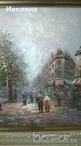 картина-старият париж, снимка 4 - Картини - 17856055