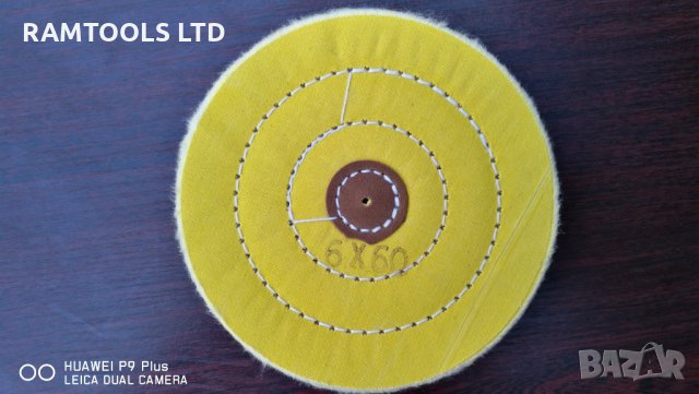 Полираща шайба (кече) от плат и памучна , снимка 2 - Полирмашини - 25177431