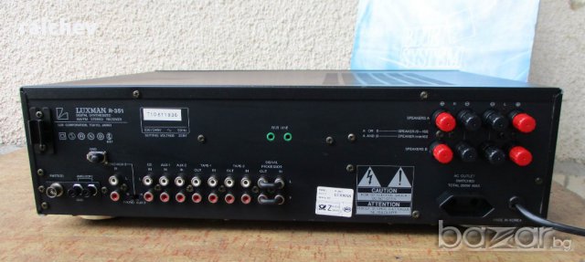 ★ █▬█ █ ▀█▀ ★ LUXMAN R-351 – Транзисторен стерео ресивър. , снимка 6 - Ресийвъри, усилватели, смесителни пултове - 17963033