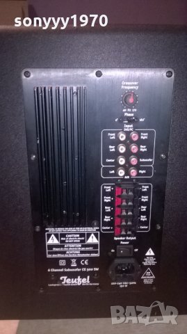 teufel ce500sw-6 channel subwoofer-berlin made in germany-внос швеицария, снимка 16 - Тонколони - 25466774