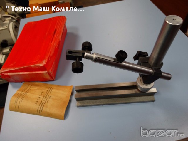 Измервателна стойка за индикаторен часовник, снимка 6 - Други машини и части - 15295349