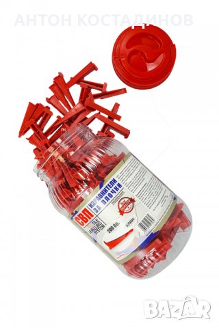 ИЗРАВНИТЕЛИ ЗА ПЛОЧКИ СВП - КЛИН 200 БР., снимка 4 - Облицовки - 24804909