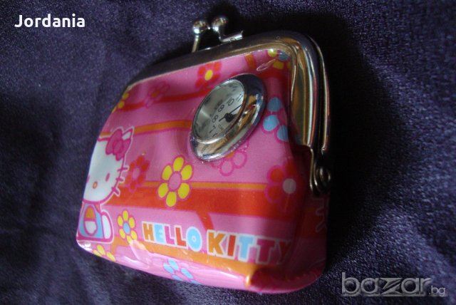 Оригинално детско портмоне с часовник-Hello Kitty;, снимка 5 - Други - 20754031