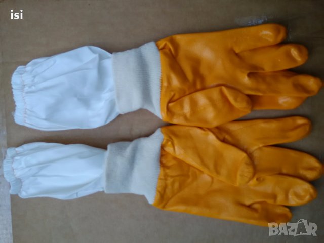 Пчеларски ръкавици с ръкавели - Пчеларски инвентар, снимка 2 - За пчели - 24527618