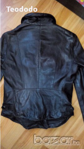 Естествена кожа яке, снимка 3 - Якета - 16481594