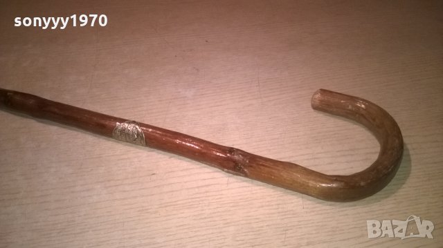 марков бастун с метален обков-90см-бамбук-внос швеицария, снимка 2 - Колекции - 23579151