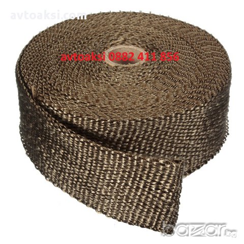 Изолационна лента за изпускателни тръби 5см/10м-78555, снимка 3 - Аксесоари и консумативи - 16954632