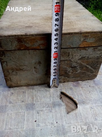 Старинен дървен куфар #2, снимка 5 - Антикварни и старинни предмети - 22398938