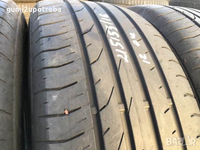  215/55/18 Континентал ПремиумКонтакт 2012г 5мм и 5,5мм! Проверени! , снимка 7 - Гуми и джанти - 23810409