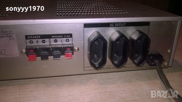 sony ta-av33 amplifier made in japan-внос швеицария, снимка 17 - Ресийвъри, усилватели, смесителни пултове - 26106599