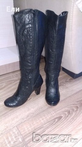Качествени български ботуши - естествена кожа, снимка 4 - Дамски ботуши - 20151809