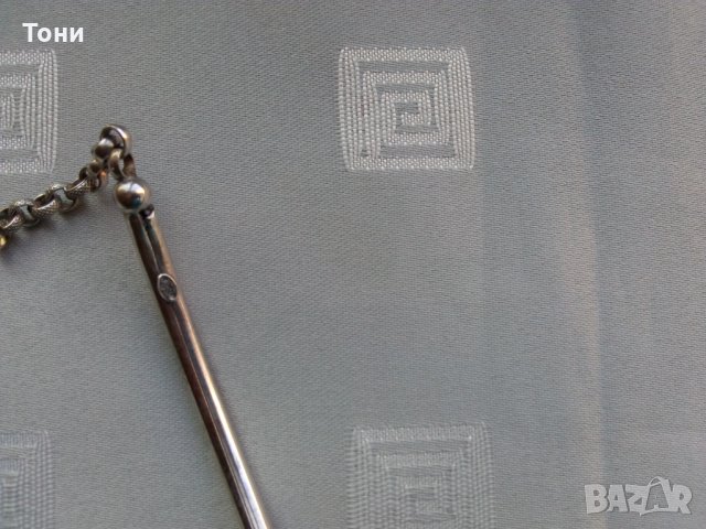 Сребърно колие с естествени камъни Oxette, снимка 7 - Колиета, медальони, синджири - 25842315