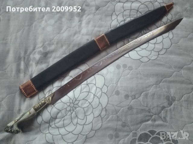 Ятаган ръчна изработка., снимка 4 - Ножове - 24653985