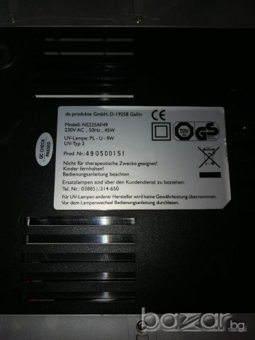 UV лампа, снимка 3 - Фризьорско и козметично оборудване - 19723326