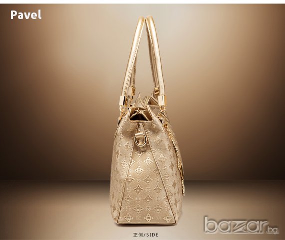 Елегантни Дамска Чанти Сет Кожен Комплект, снимка 8 - Чанти - 17065041