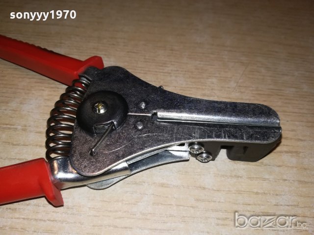 автоматични клещи за за заголване на кабели-18см, снимка 15 - Клещи - 20803833