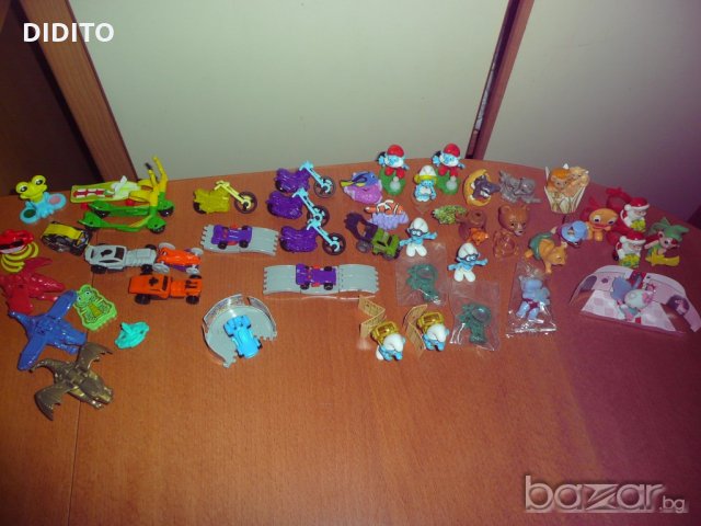 КИНДЕР играчки от яйца по 1лв. и 2лв./бр.