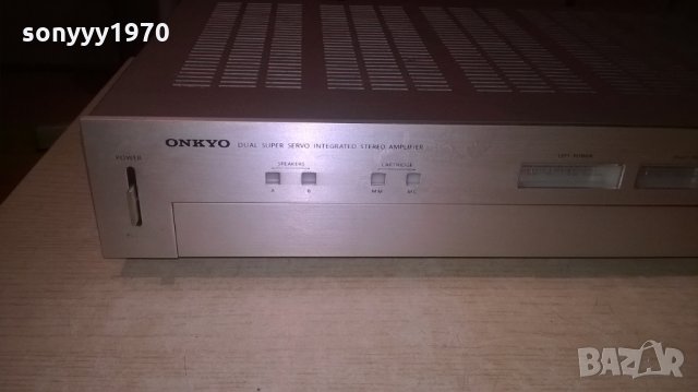onkyo-made in japan-усилвател за ремонт-внос швеицария, снимка 5 - Ресийвъри, усилватели, смесителни пултове - 26012854