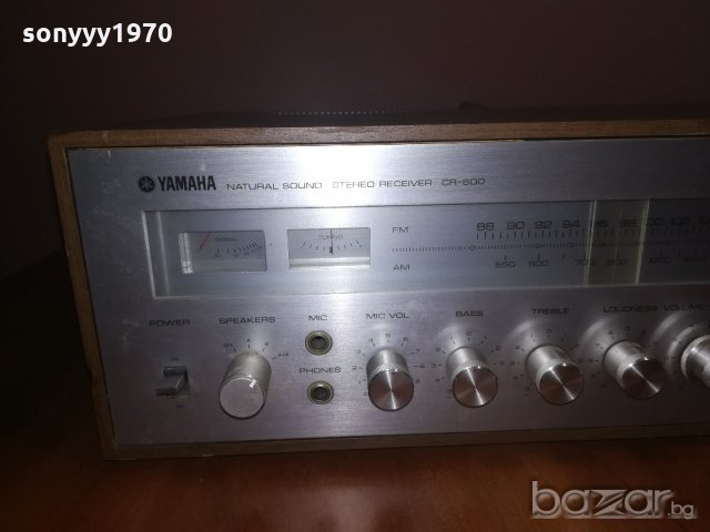 yamaha stereo receiver-made in japan-внос швеицария, снимка 14 - Ресийвъри, усилватели, смесителни пултове - 20993765