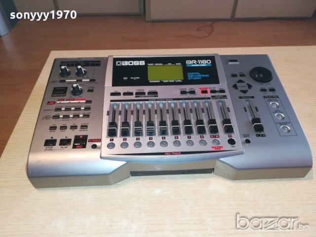 boss br-1180 hard disk-digital recording studio-внос англия, снимка 3 - Ресийвъри, усилватели, смесителни пултове - 20829785