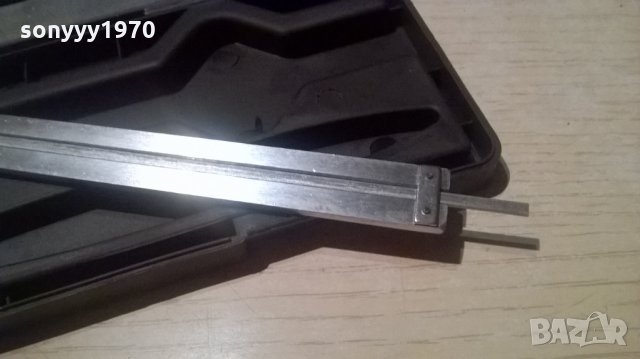 Метален шублер 23см с кутия-внос швеицария, снимка 11 - Шублери - 23324021