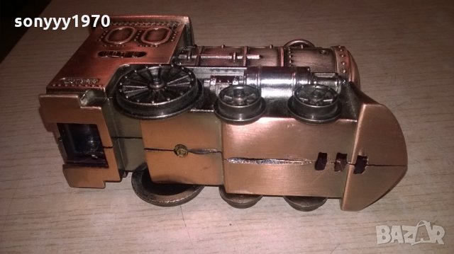 old train-метална запалка-13х8х6см-внос швеицария, снимка 11 - Колекции - 24717347