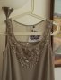 Нова маркова рокля, туника, бежова, камъни, Park Bravo, S, M, 38, снимка 9