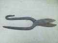 Стара ножица за  ламарина , снимка 3