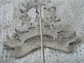 Старинен сребърен знак, снимка 11